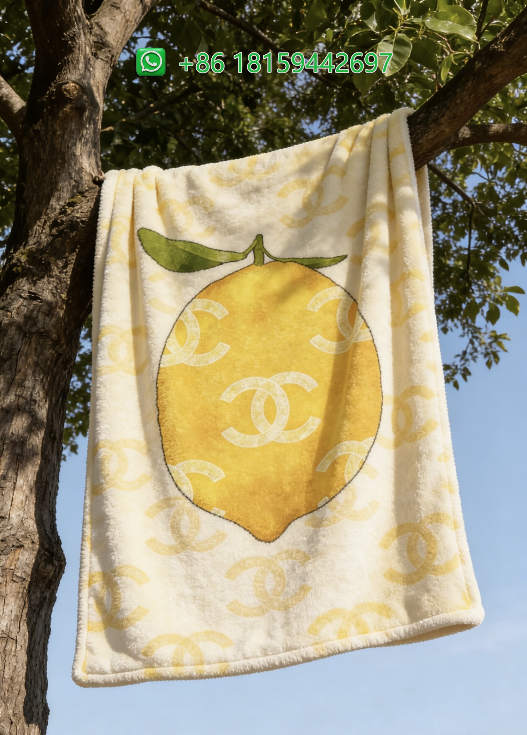 Chanel Throw Blankets